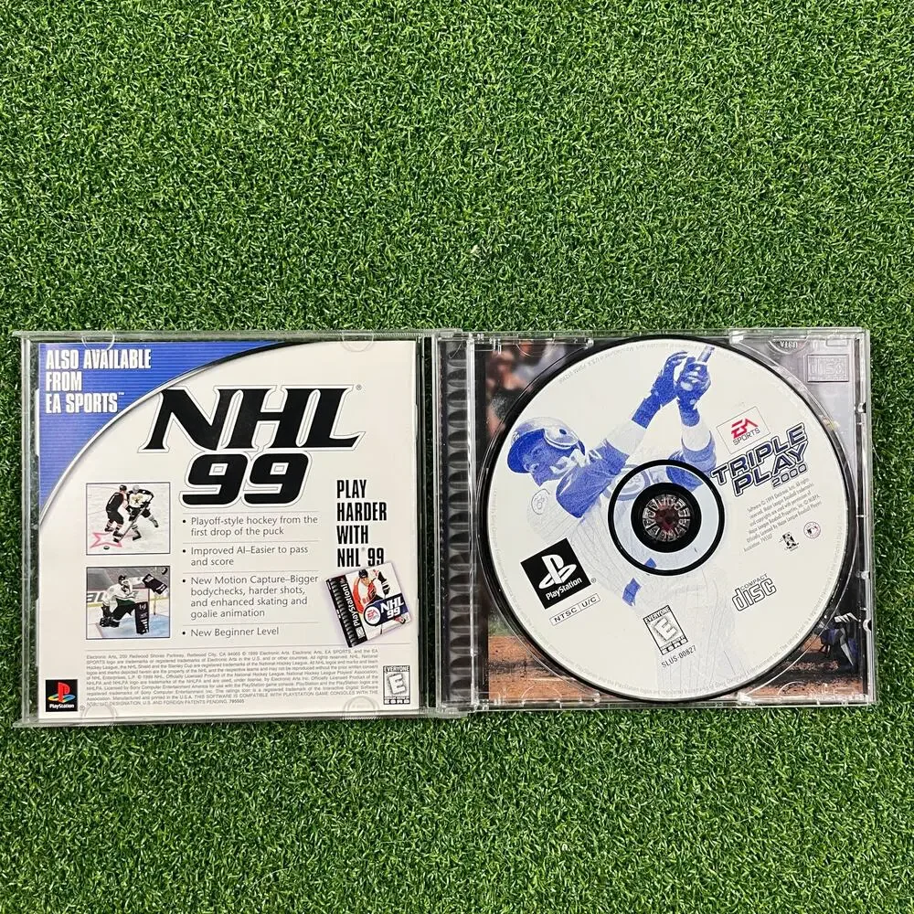 Triple Play 2000 (Sony PlayStation 1, 1999) PS1 CIB